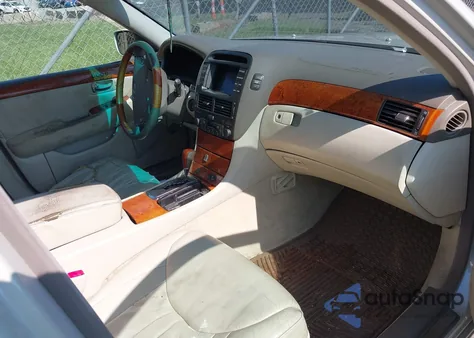 2002 Lexus Ls 430 z USA, uszkodzony, nr VIN JTHBN30F620074797